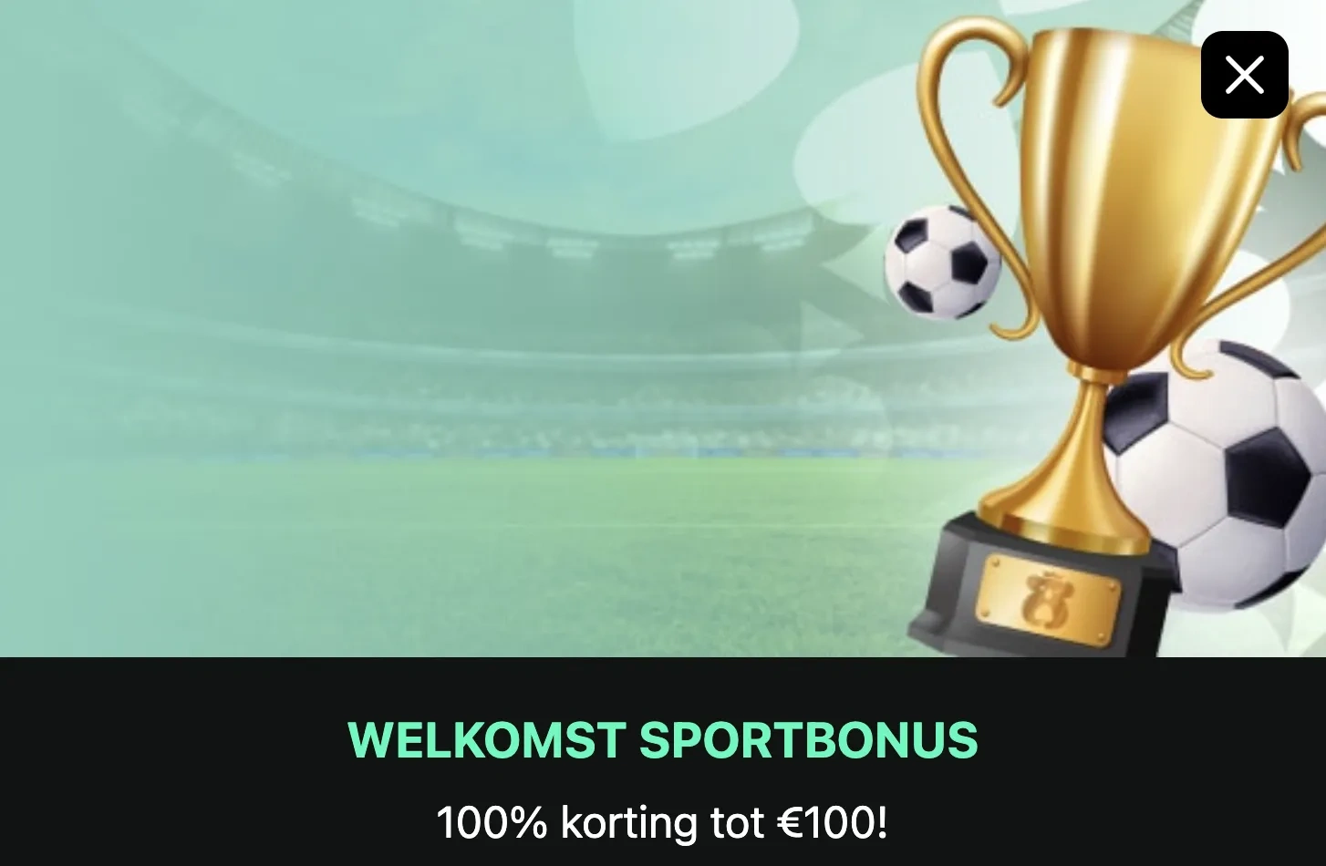 Sportwelkomstbonus